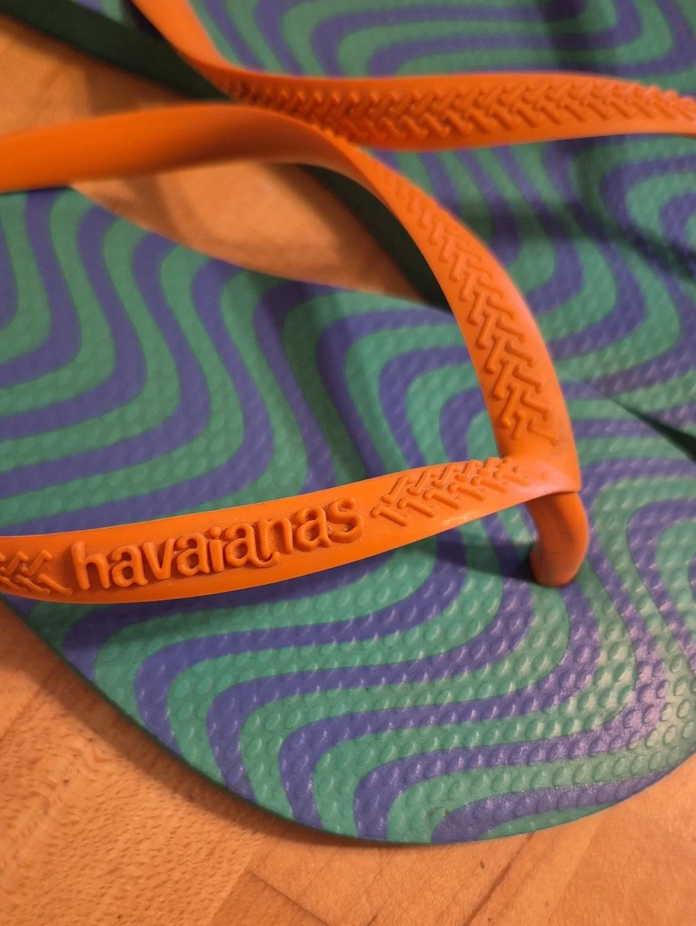 Havaianas Set Of 3 Beach Pool Thong Plastic Sandals